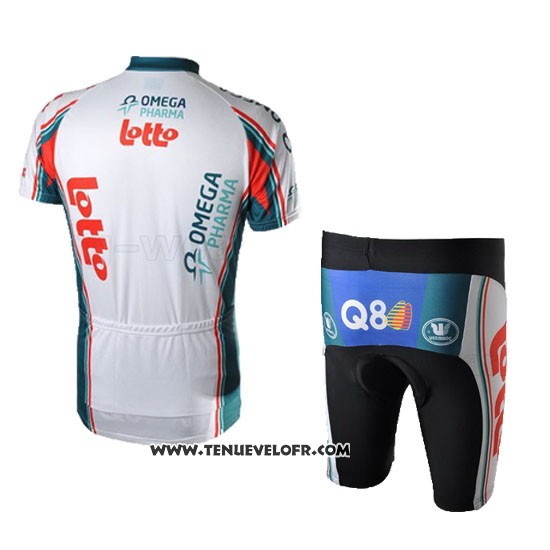 2010 Maillot Ciclismo Omega Pharma Lotto Champion Italie Manches Courtes et Cuissard